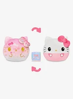 TeeTurtle Sanrio Hello Kitty 50th Anniversary 4 Inch Reversible Plush