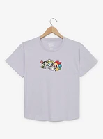 The Powerpuff Girls Floral Group Portrait Women's T-Shirt - BoxLunch Exclusive