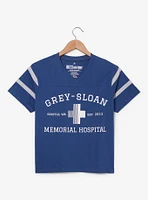 Grey's Anatomy Grey-Sloan Memorial Hospital Women's Football T-Shirt — BoxLunch Exclusive