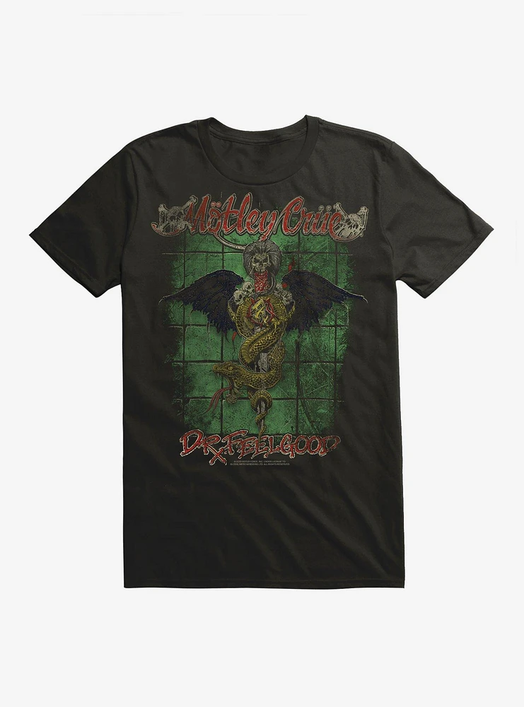 Motley Crue Dr. Feelgood Logo T-Shirt