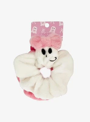 Sweet Society Ghost Bow Plush Scrunchie Set