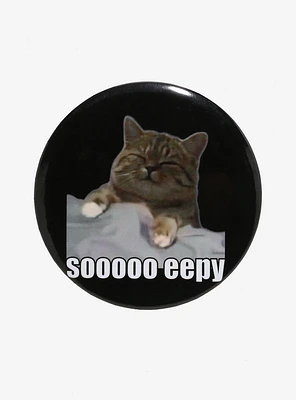 Cat Eepy 3 Inch Button