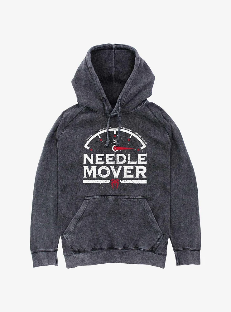 WWE Roman Reigns Needle Mover Mineral Wash Hoodie