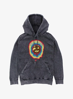 WWE Mick Foley Mankind Have A Nice Day! Mineral Wash Hoodie