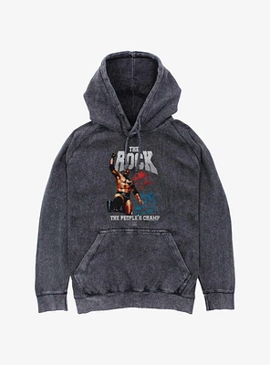 WWE The Rock People's Champ Mineral Wash Hoodie
