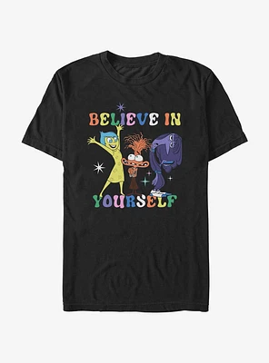 Disney Pixar Inside Out 2 Joy Believe Yourself T-Shirt