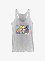 Disney Pixar Inside Out 2 My Emotions A Day Girls Tank