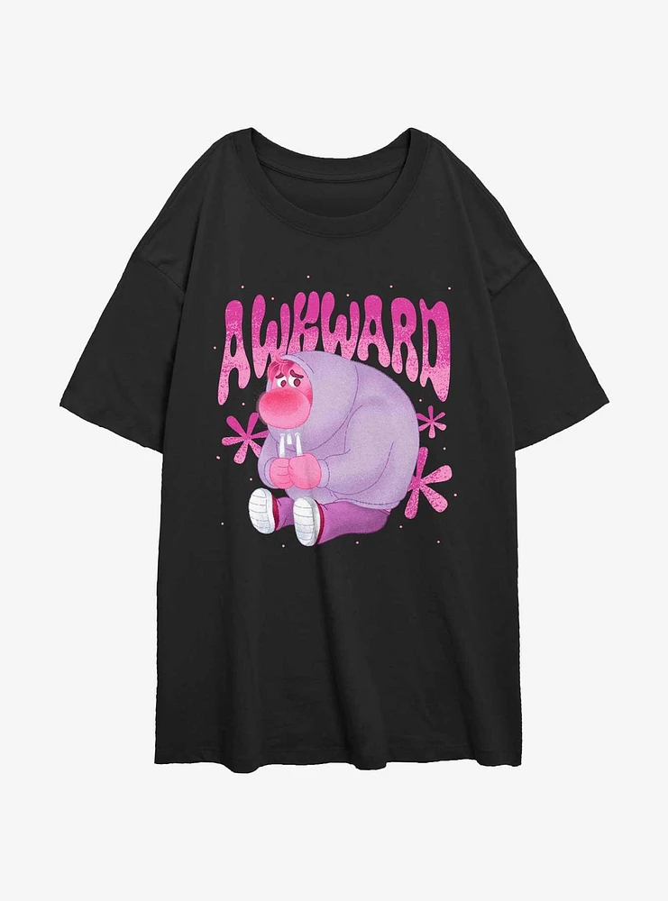 Disney Pixar Inside Out 2 Always Awkward Girls Oversized T-Shirt