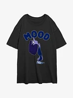 Disney Pixar Inside Out 2 Ennui Mood Girls Oversized T-Shirt