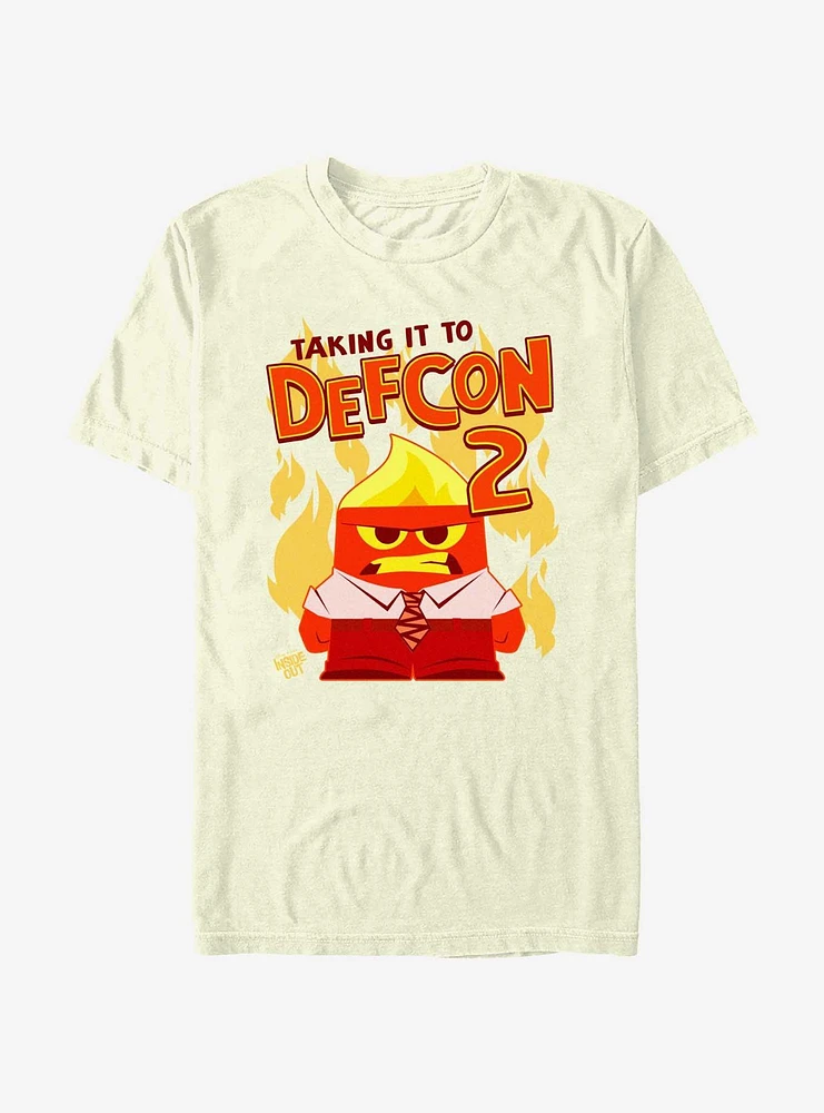 Disney Pixar Inside Out 2 Anger Defcon T-Shirt