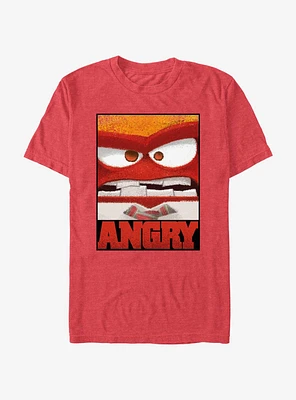 Disney Pixar Inside Out 2 Angry Look T-Shirt
