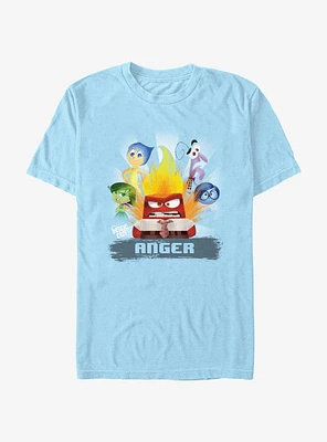 Disney Pixar Inside Out 2 Anger Bursting T-Shirt