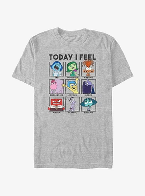 Disney Pixar Inside Out 2 Today I Feel T-Shirt