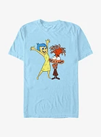 Disney Pixar Inside Out 2 Joy And Anxiety T-Shirt