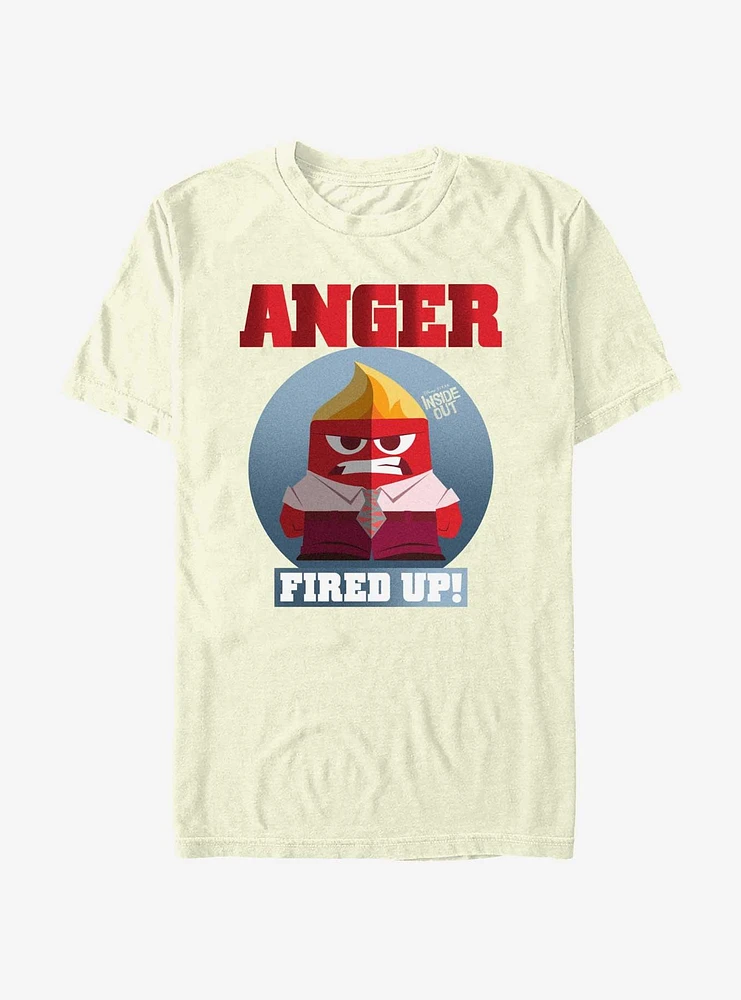 Disney Pixar Inside Out 2 Defeat Anger T-Shirt