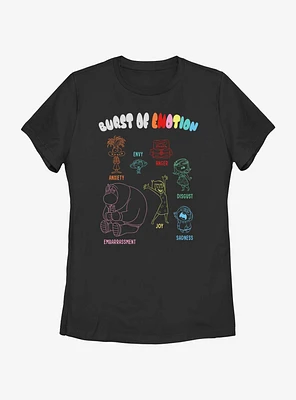 Disney Pixar Inside Out 2 Burst Of Emotion Womens T-Shirt