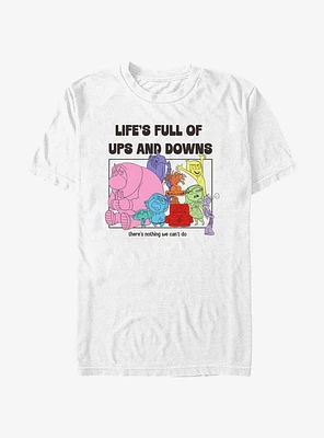 Disney Pixar Inside Out 2 Life's Full Of Ups And Downs T-Shirt