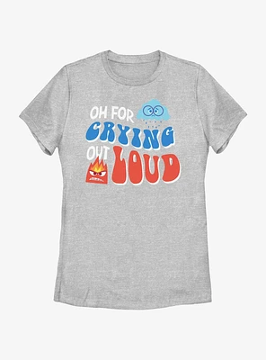 Disney Pixar Inside Out 2 Crying Loud Womens T-Shirt