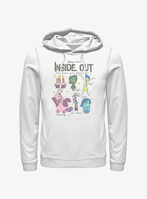 Disney Pixar Inside Out 2 All The Feels Hoodie