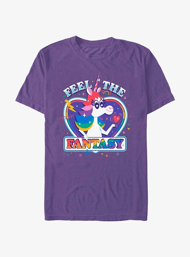 Disney Pixar Inside Out 2 Feel The Fantasy Unicorn T-Shirt