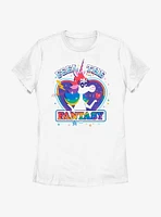 Disney Pixar Inside Out 2 Feel The Fantasy Unicorn Womens T-Shirt