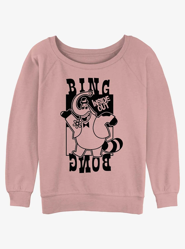 Disney Pixar Inside Out 2 Bing Bong Womens Slouchy Sweatshirt