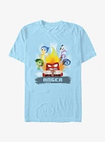 Disney Pixar Inside Out 2 Anger Bursting T-Shirt