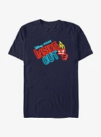 Disney Pixar Inside Out 2 Angry Neon Logo T-Shirt