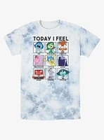 Disney Pixar Inside Out 2 Today I Feel Tie-Dye T-Shirt