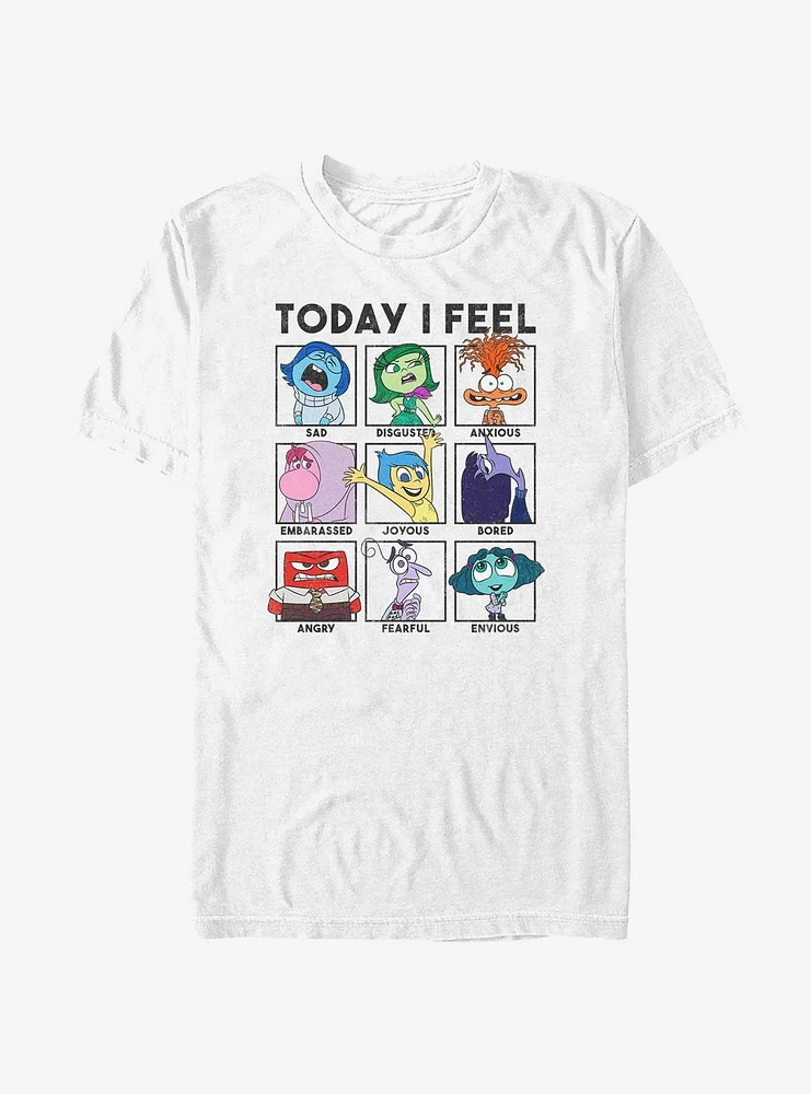 Disney Pixar Inside Out 2 Today I Feel T-Shirt