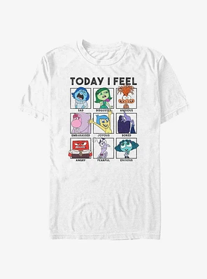 Disney Pixar Inside Out 2 Today I Feel T-Shirt