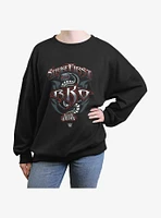 WWE Randy Orton RKO Strike First Girls Oversized Sweatshirt