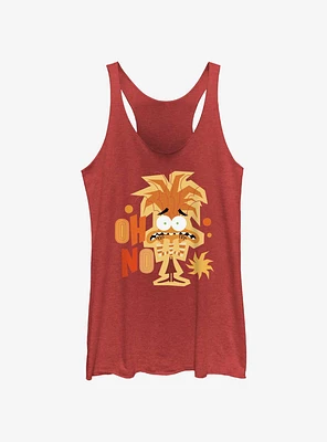 Disney Pixar Inside Out 2 Anxiety Oh No Womens Tank Top