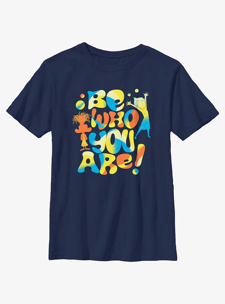 Disney Pixar Inside Out 2 Be Who You Are Youth T-Shirt