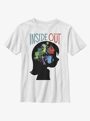 Disney Pixar Inside Out 2 Riley Silhouette Youth T-Shirt