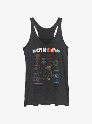 Disney Pixar Inside Out 2 Burst Of Emotion Womens Tank Top