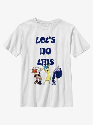 Disney Pixar Inside Out 2 Let's Do This Youth T-Shirt