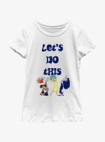 Disney Pixar Inside Out 2 Let's Do This Girls Youth T-Shirt