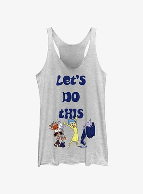 Disney Pixar Inside Out 2 Let's Do This Womens Tank Top