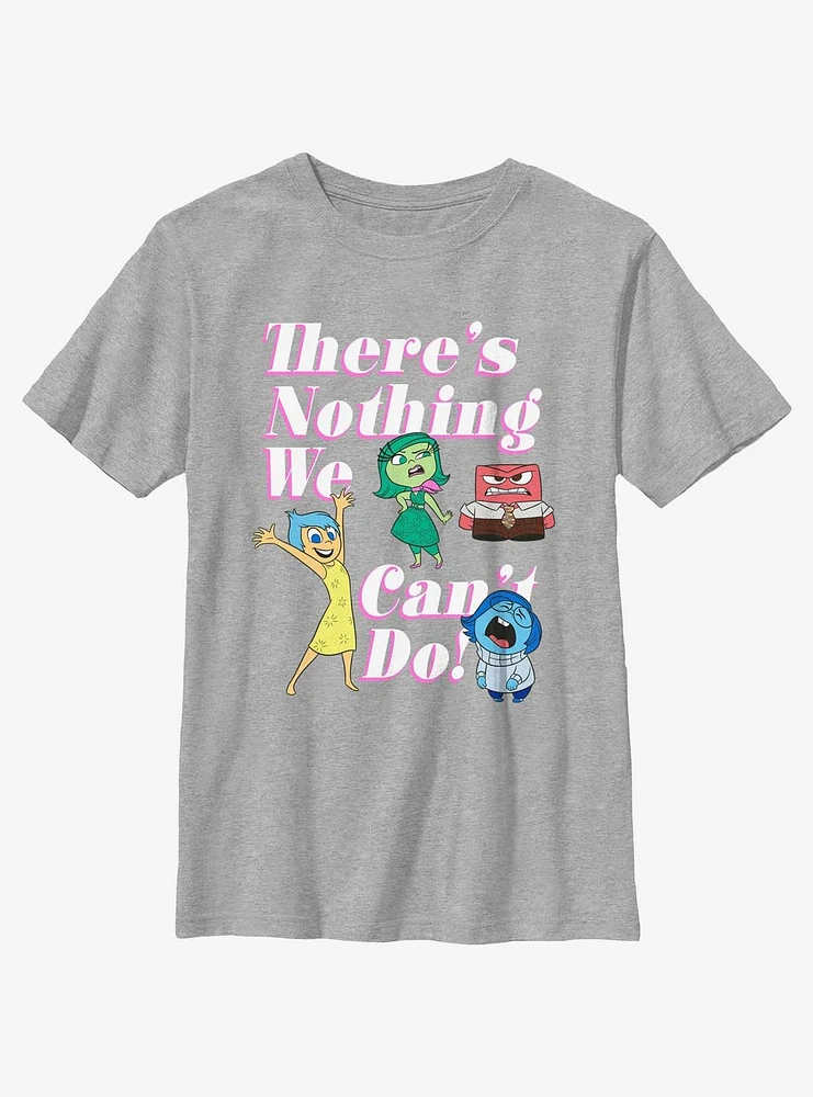 Disney Pixar Inside Out 2 There's Nothing We Can't Do Youth T-Shirt