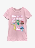 Disney Pixar Inside Out 2 There's Nothing We Can't Do Girls Youth T-Shirt