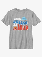 Disney Pixar Inside Out 2 Crying Loud Youth T-Shirt