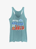 Disney Pixar Inside Out 2 Crying Loud Womens Tank Top