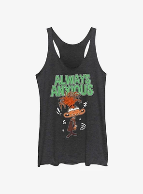 Disney Pixar Inside Out 2 Always Anxious Womens Tank Top