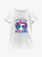 Disney Pixar Inside Out 2 Feel The Fantasy Unicorn Girls Youth T-Shirt