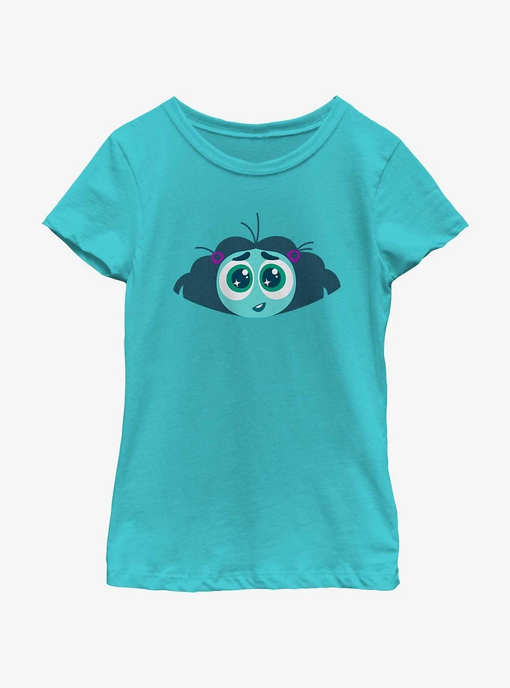 Disney Pixar Inside Out 2 Envious Head Girls Youth T-Shirt