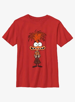 Disney Pixar Inside Out 2 Anxious Anxiety Youth T-Shirt