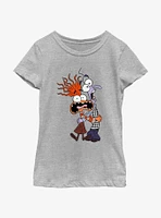 Disney Pixar Inside Out 2 Anxiety And Fear Girls Youth T-Shirt