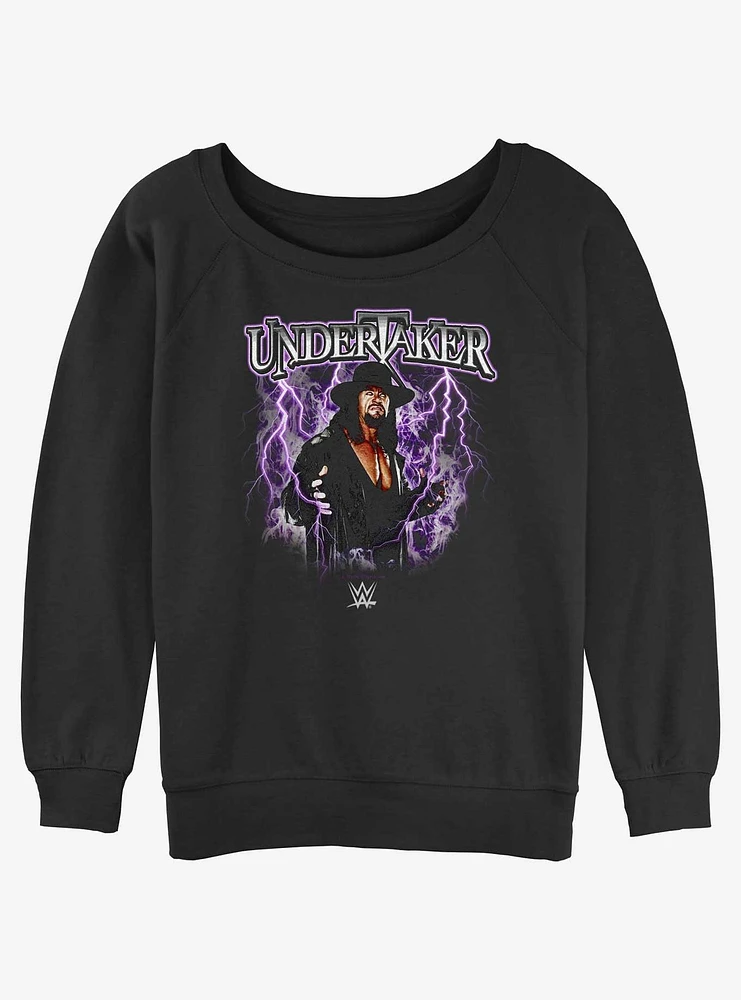 WWE The Undertaker Womens Slouchy Sweatshirt