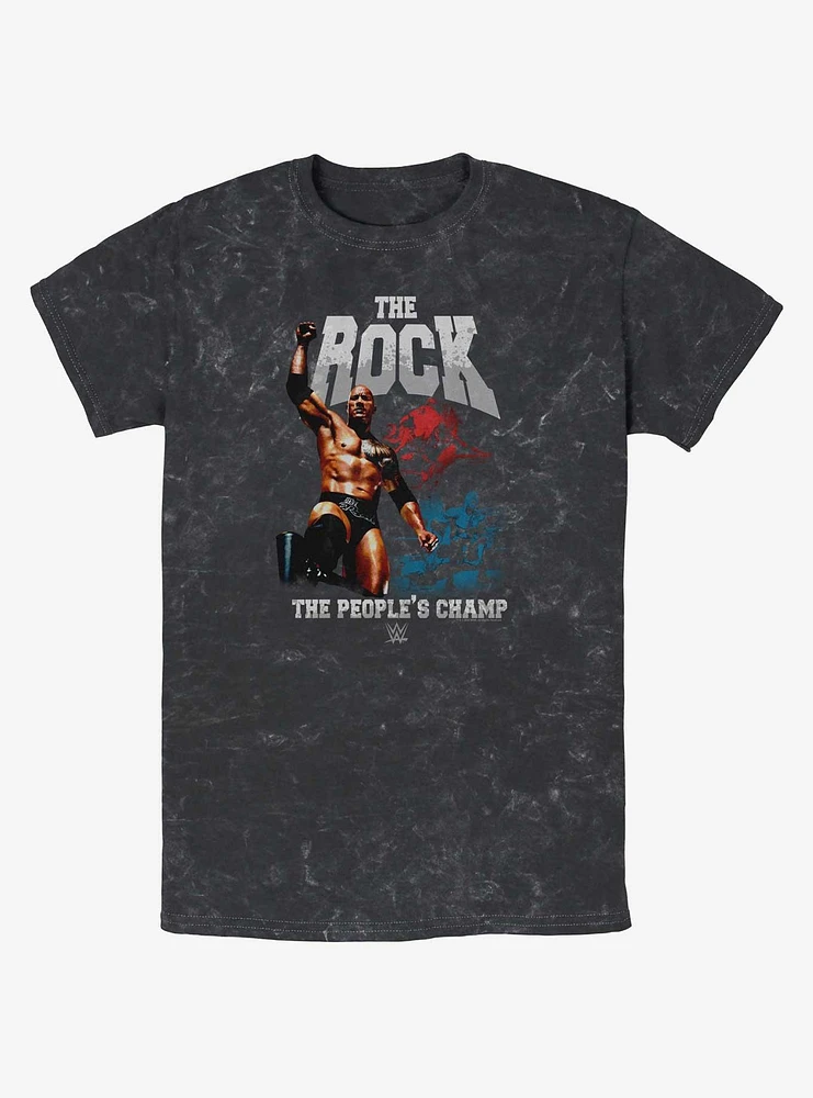 WWE The Rock People's Champ Mineral Wash T-Shirt